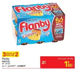 METRO Flanby nestlé offre