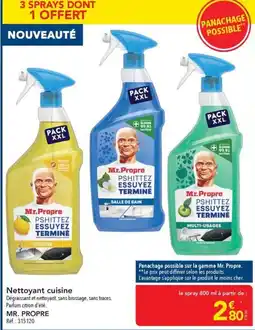 METRO MR. PROPRE Nettoyant cuisine offre