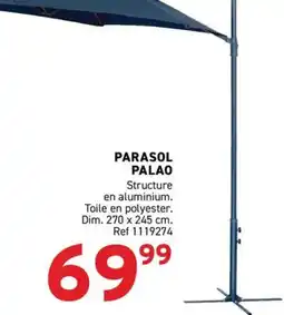 Trafic Parasol palao offre