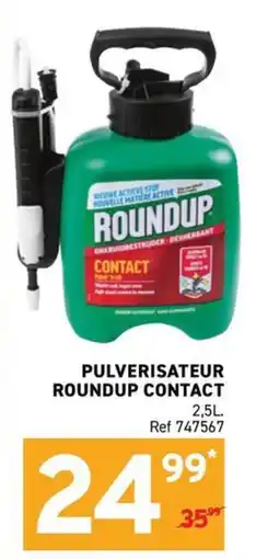 Trafic ROUNDUP PULVERISATEUR CONTACT offre