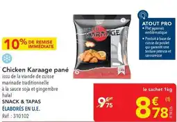 METRO Chicken Karaage pané offre