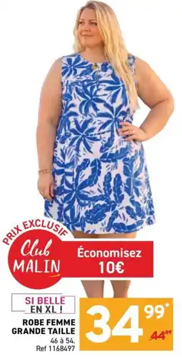 Trafic Club MALIN ROBE FEMME GRANDE TAILLE offre