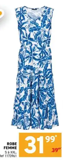 Trafic Robe femme offre