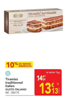 METRO Gusto italiano Tiramisù savoiardi offre