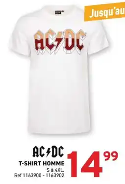 Trafic AC/DC T-SHIRT HOMME offre