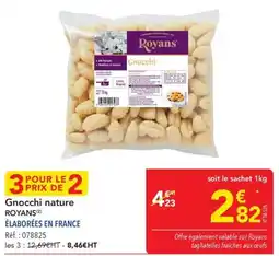 METRO Royans Gnocchi offre