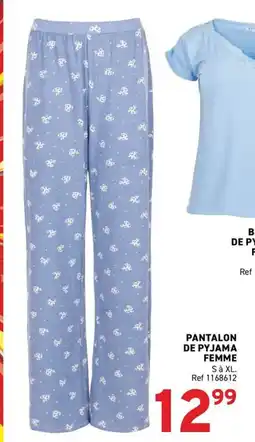 Trafic Pantalon de pyjama femme offre