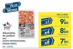 METRO Aoste Allumettes de jambon sec offre