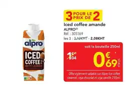 METRO ALPRO Iced coffee amande offre