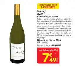 METRO Bernard Gourou Quincy 2024 offre