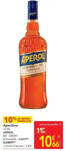 METRO APEROL Aperitivo offre