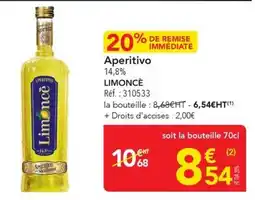 METRO Limoncè Aperitivo offre