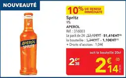 METRO APEROL Spritz offre
