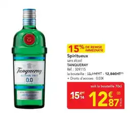 METRO Tanqueray Spiritueux sans alcool offre