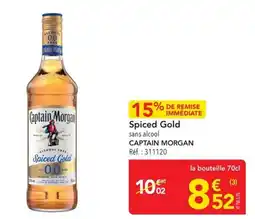 METRO Captain Morgan Spiced Gold offre