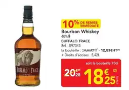 METRO BUFFALO TRACE Bourbon Whiskey offre