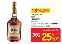 METRO Hennessy Cognac VS offre