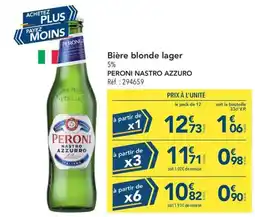 METRO PERONI NASTRO AZZURRO offre