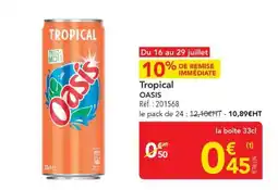 METRO Oasis Tropical offre