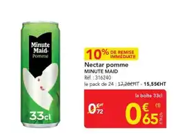 METRO Minute Maid Nectar pomme offre