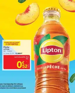 METRO Lipton Pêche offre