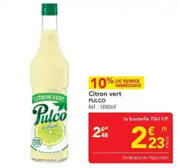 METRO Pulco Citron vert offre
