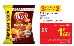 METRO Vico Chips poulet rôti offre