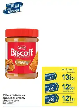 METRO LOTUS BISCOFF offre