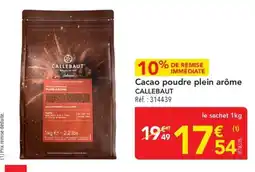 METRO CALLEBAUT Cacao poudre plein arôme offre