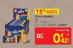 METRO LU Prince pocket offre