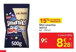 METRO Nestlé Mini smarties offre