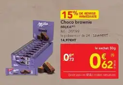METRO Milka Choco brownie offre