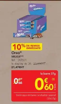 METRO OREO MILKA offre