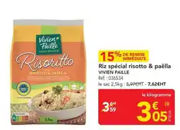 METRO VIVIEN PAILLE Risoritto offre