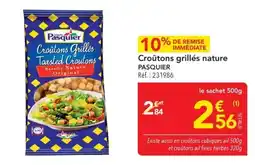 METRO Pasquier Croûtons grillés offre