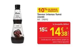 METRO KNORR Saveur intense fumé offre