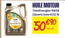 Carter-Cash TotalEnergies Huile moteur offre