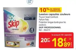 METRO Skip Lessive capsules couleurs offre