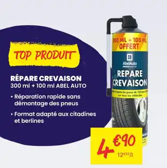 ABEL AUTO RÉPARE CREVAISON