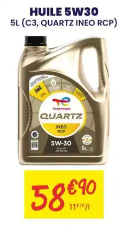 Carter-Cash TotalEnergies QUARTZ INEO RCP offre