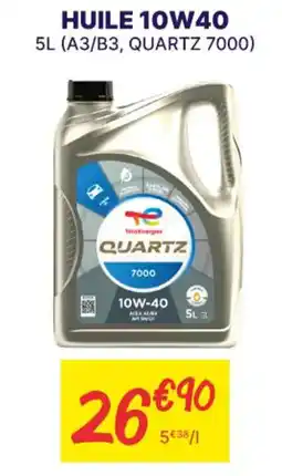 Carter-Cash TotalEnergies Quartz 7000 offre