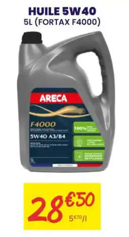 Carter-Cash ARECA HUILE 5W40 offre