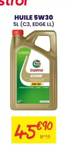 Carter-Cash Castrol Huile 5W30 offre