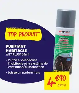 Carter-Cash AGY PLUS PURIFIANT HABITACLE offre