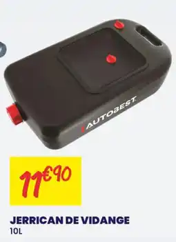 Carter-Cash AUTOBEST JERRICAN DE VIDANGE offre