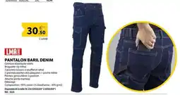 DomPro LMA PANTALON BARIL DENIM offre