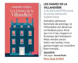 France Loisirs BFI Poche Les Dames de la Villandière offre