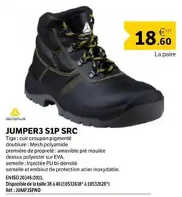DomPro DELTA PLUS JUMPER3 S1P SRC offre