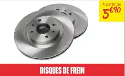 Carter-Cash DISQUES DE FREIN offre