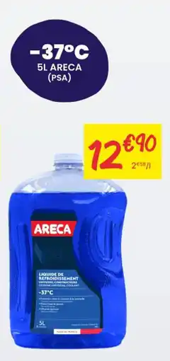 Carter-Cash ARECA Liquide de refroidissement offre